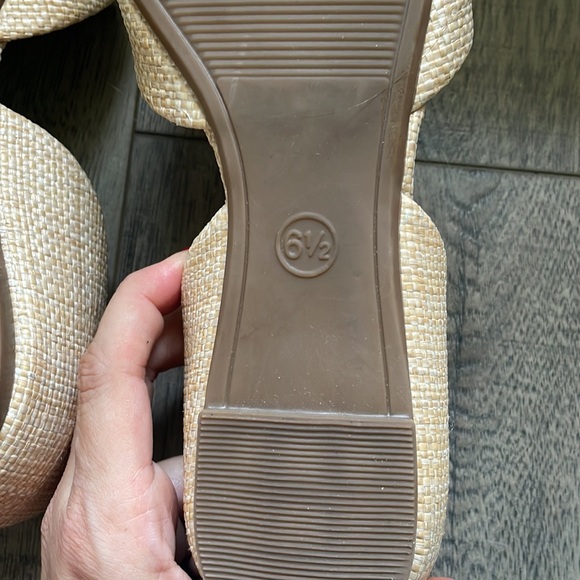 A New Day D’orsay raffia flats - Picture 8 of 12